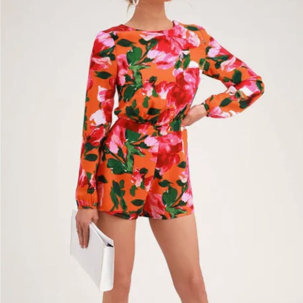 Lulu floral romper